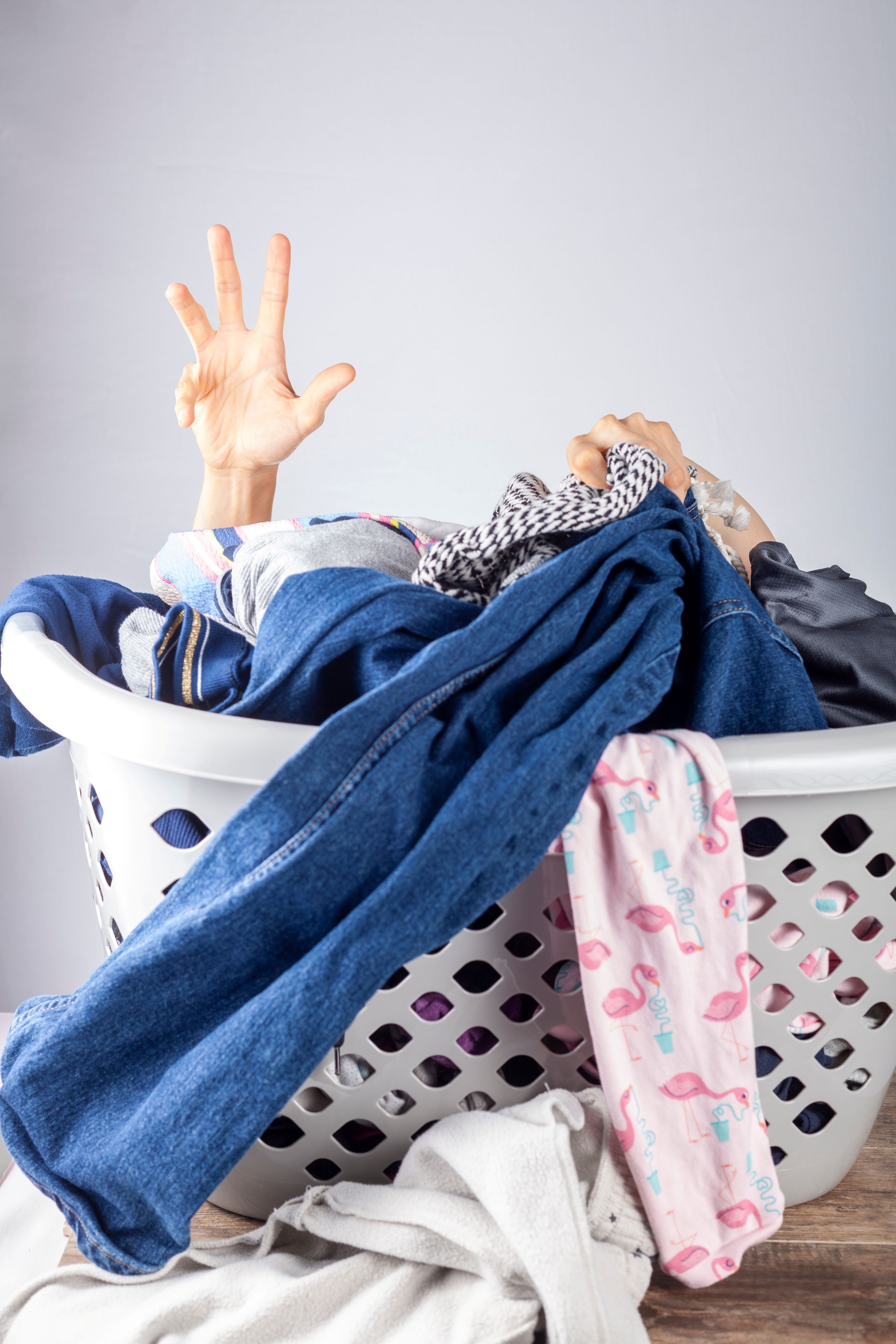 Drowning In Laundry Shutterstock 2066189300